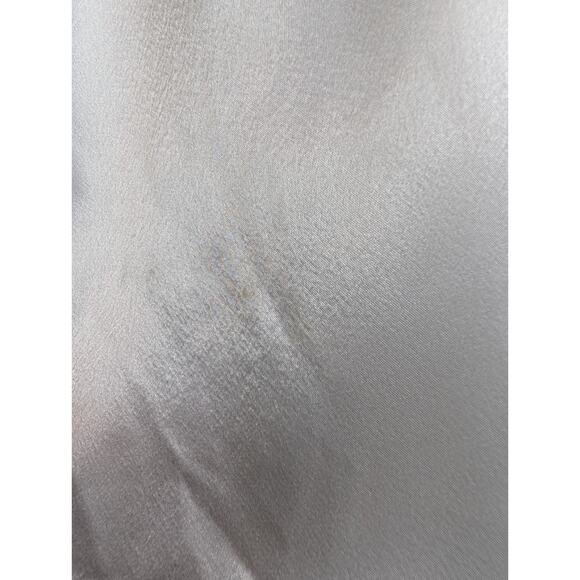 VTG Victorias Secret Gold Label White Satin Lace Coquette Fairy Angel Robe OS - Picture 6 of 9